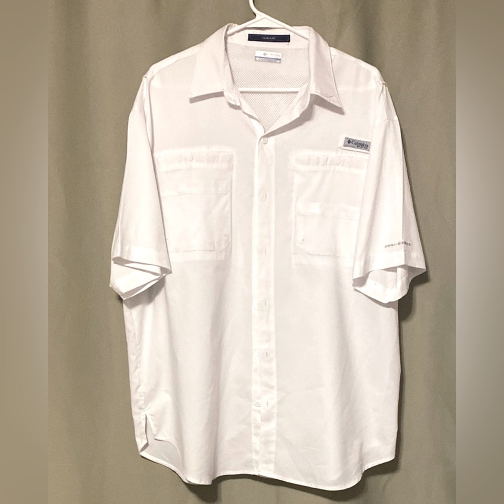 Columbia PFG UPF 40 Tamiami II Short sleeve Button Down Short Men’s L